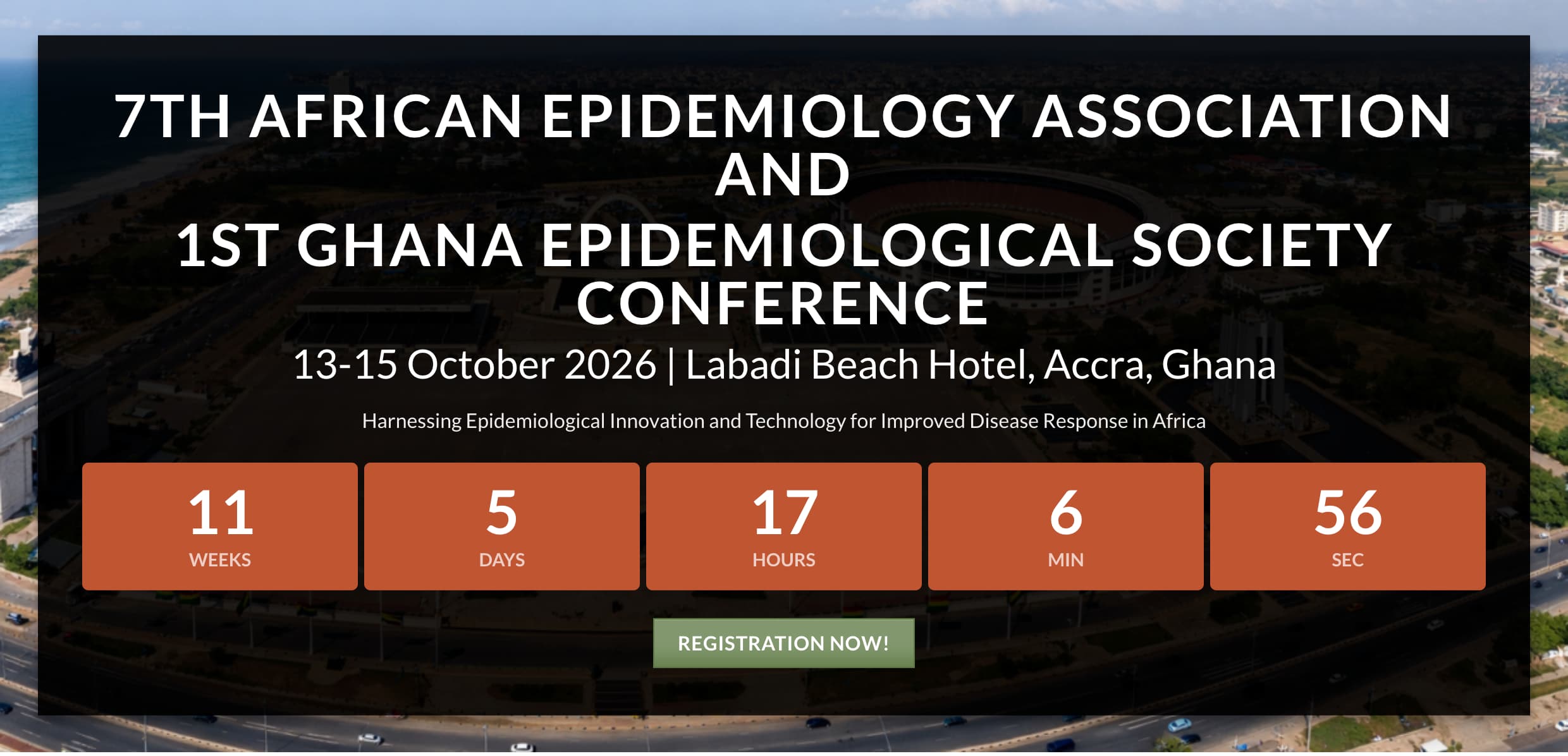 7th African Epidemiology Association & 1st Ghana Epidemiological Society Conference
